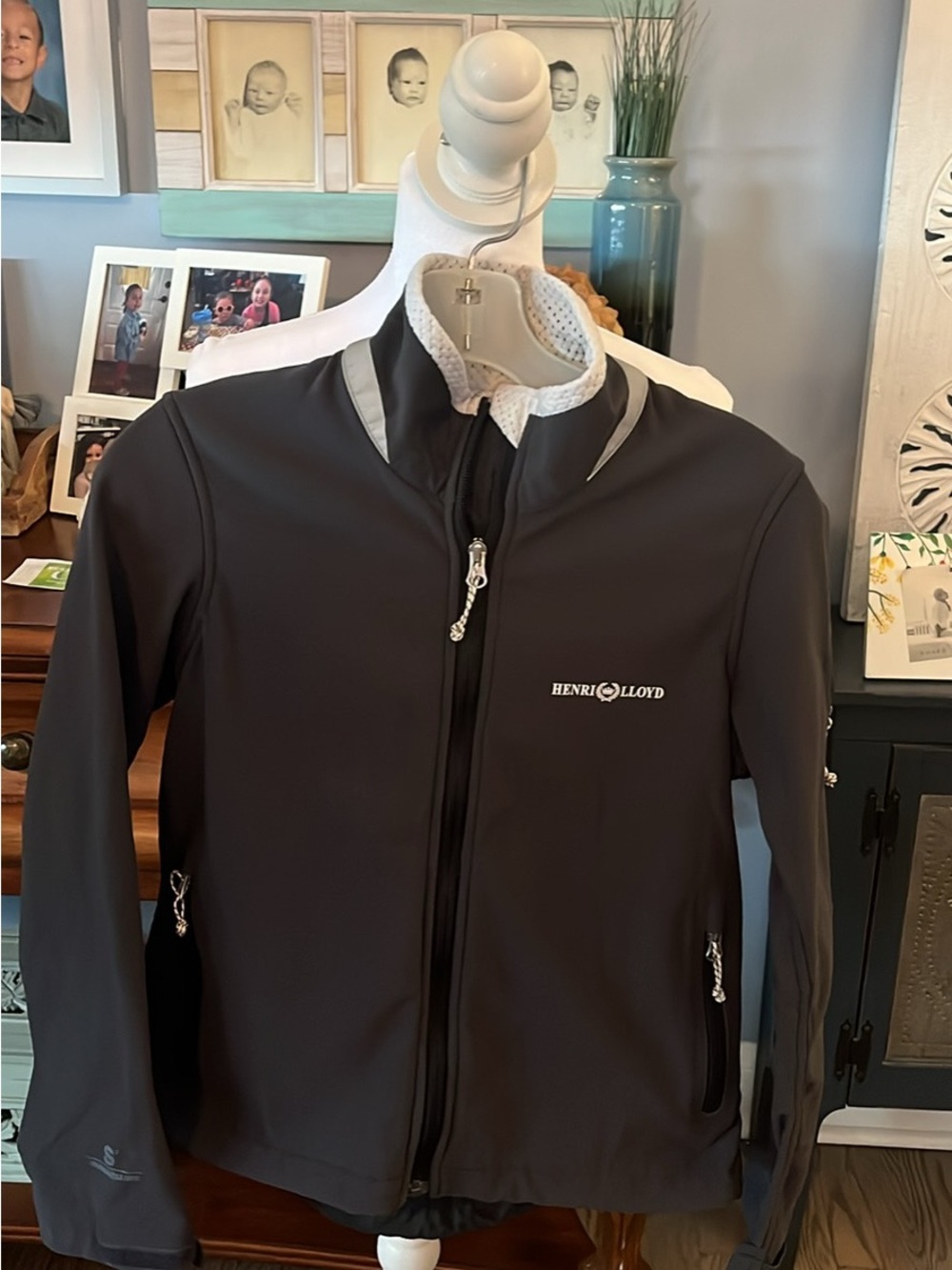 Henri Lloyd Men's Black Performance Softshell Jacket